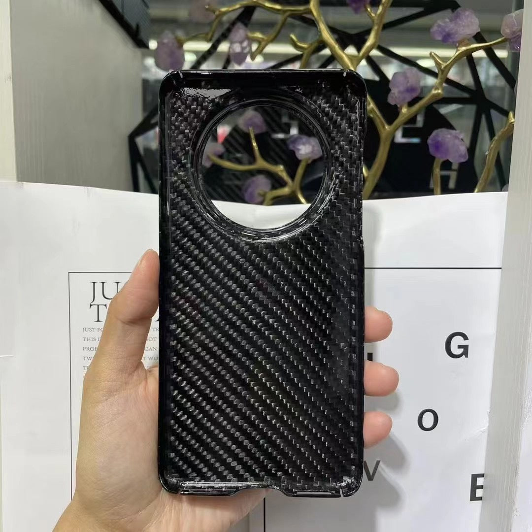 Huawei Mate 60 Pro 100% Real Glossy Forged Carbon Fiber Phone Case